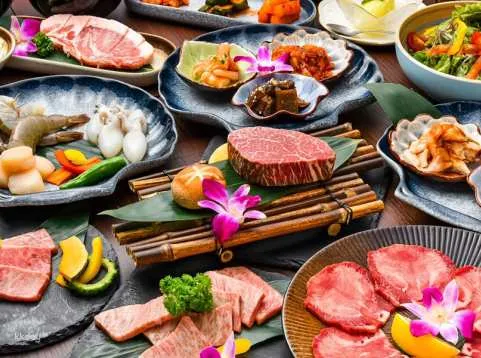 Okinawa Chatan｜American Village Fashionable Yakiniku Restaurant｜Wagyu Yakiniku Beef Samurai